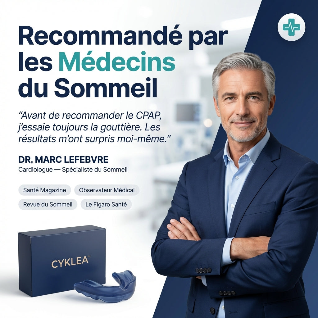 Cyklea™ OrthoSleep - Gouttière anti ronflement