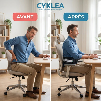 OrthoConfort - Ceinture Dorsale |   Soulage les maux de dos et la sciatique