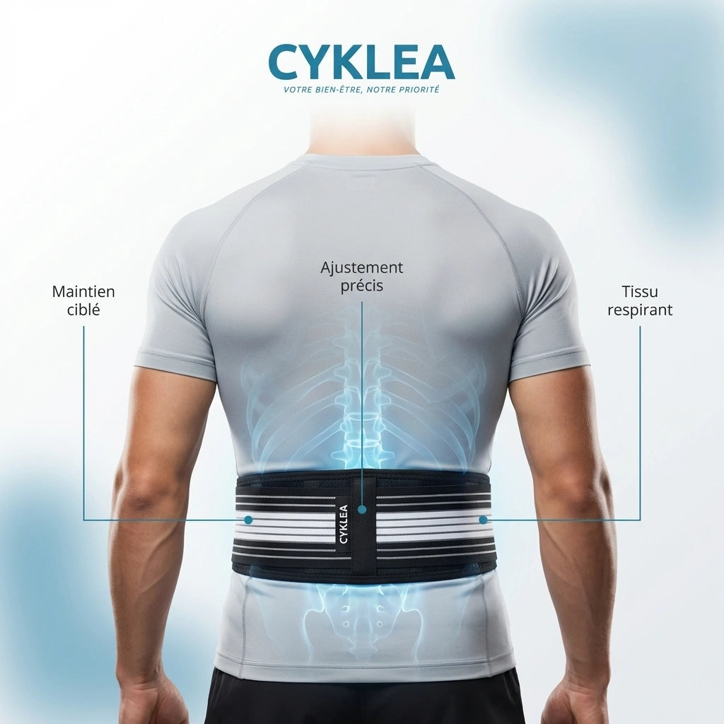 OrthoConfort - Ceinture Dorsale |   Soulage les maux de dos et la sciatique